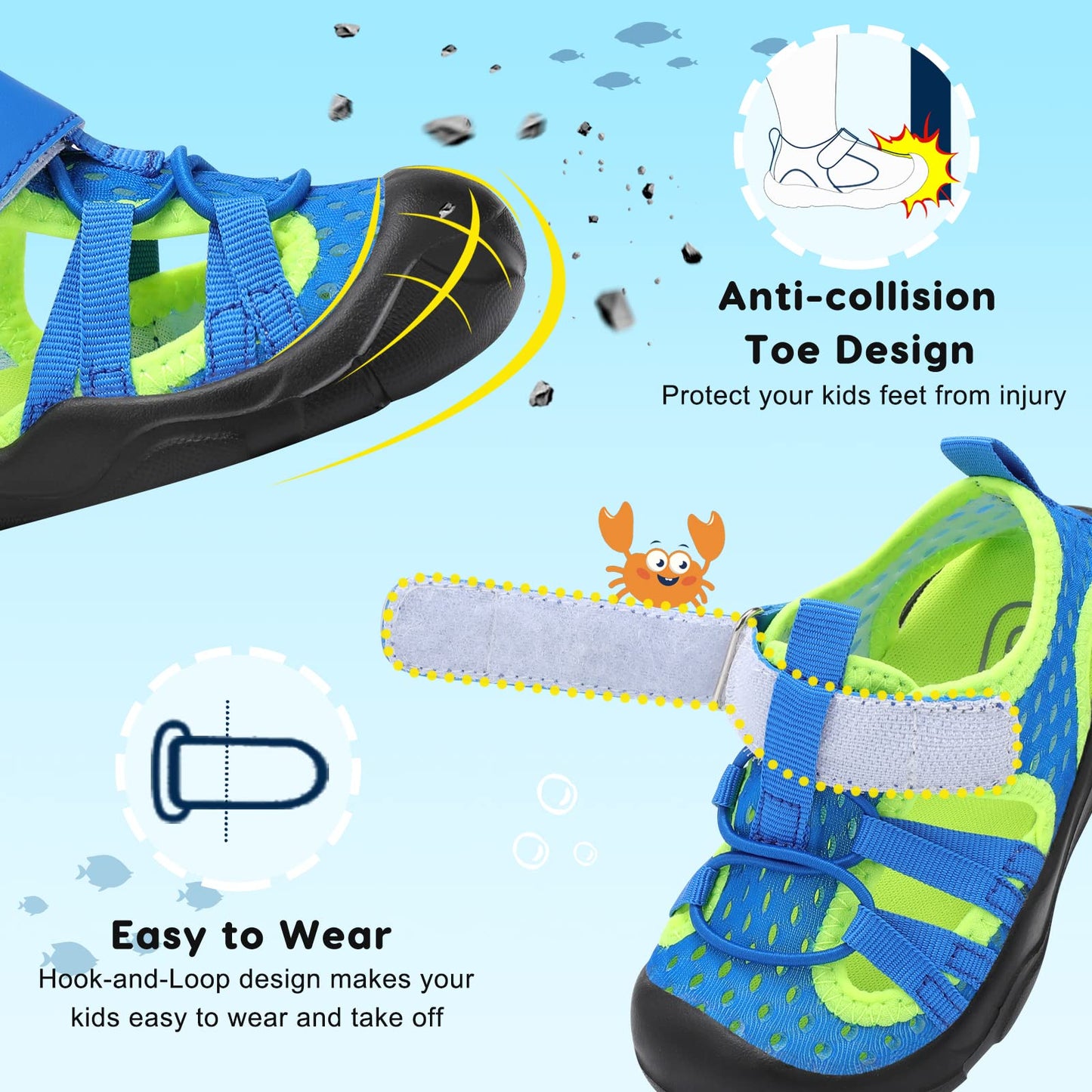 Girl Water Shoes Summer Sandals Soft Toddler Water Shoes Beach Swim Barefoot Shoes Sandals Mesh Sneakers Non-Slip Walking Shoes 8 Toddler Purple ScaleGirl Water Shoes Summer Sandals Soft Toddler Water Shoes Beach Swim Barefoot Shoes Sa…