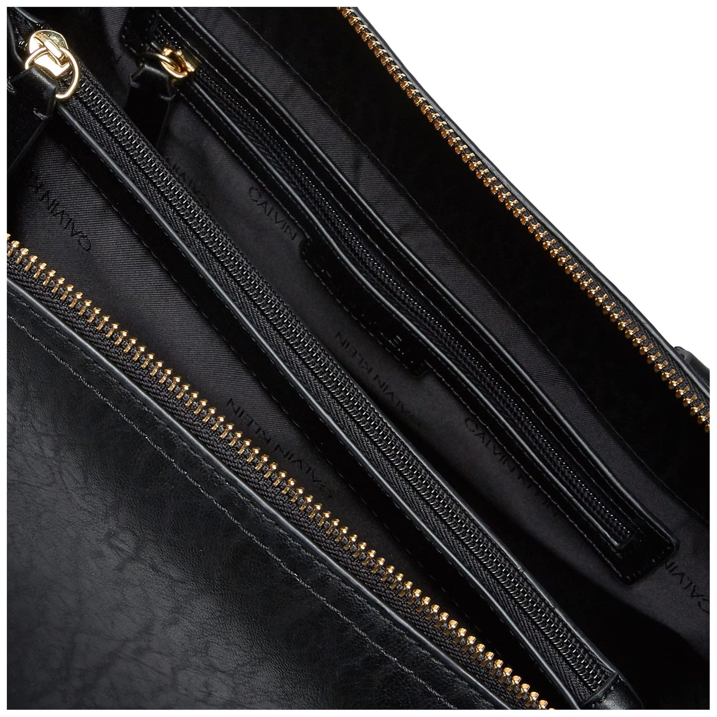 Calvin Klein Bubble Lamb Novelty Organization Satchel