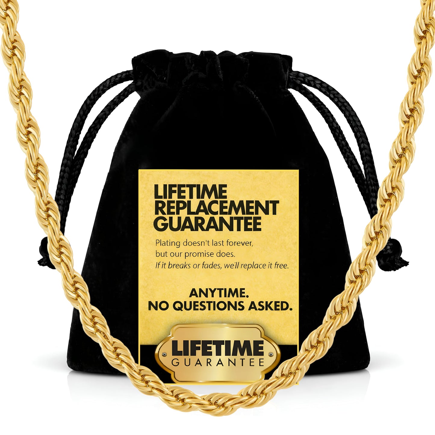 Premium Gold-Plated Stainless Steel Jewelry – Tarnish-Resistant & Waterproof From UNCLE LOL