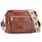 KITEVIUN Crossbody Bags for Women Trendy Leather Crossbody Purse Shoulder Handbags Butterfly Design