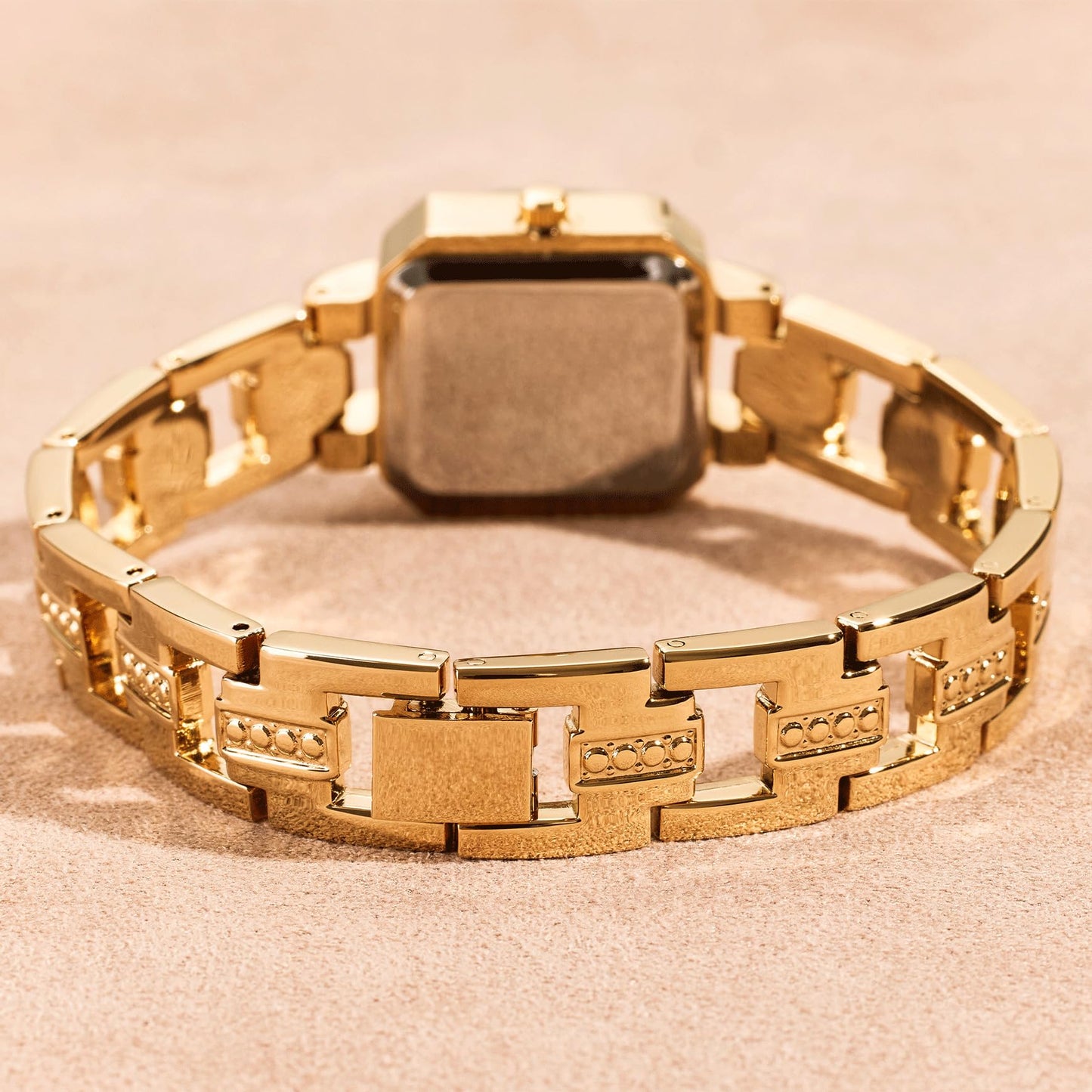TIME100 Women's Bracelet Watches Ladies Quartz Wrist Watch with Green Dial Bezel with Crystals in Movement Bracelet Strap with Diamonds Waterproof