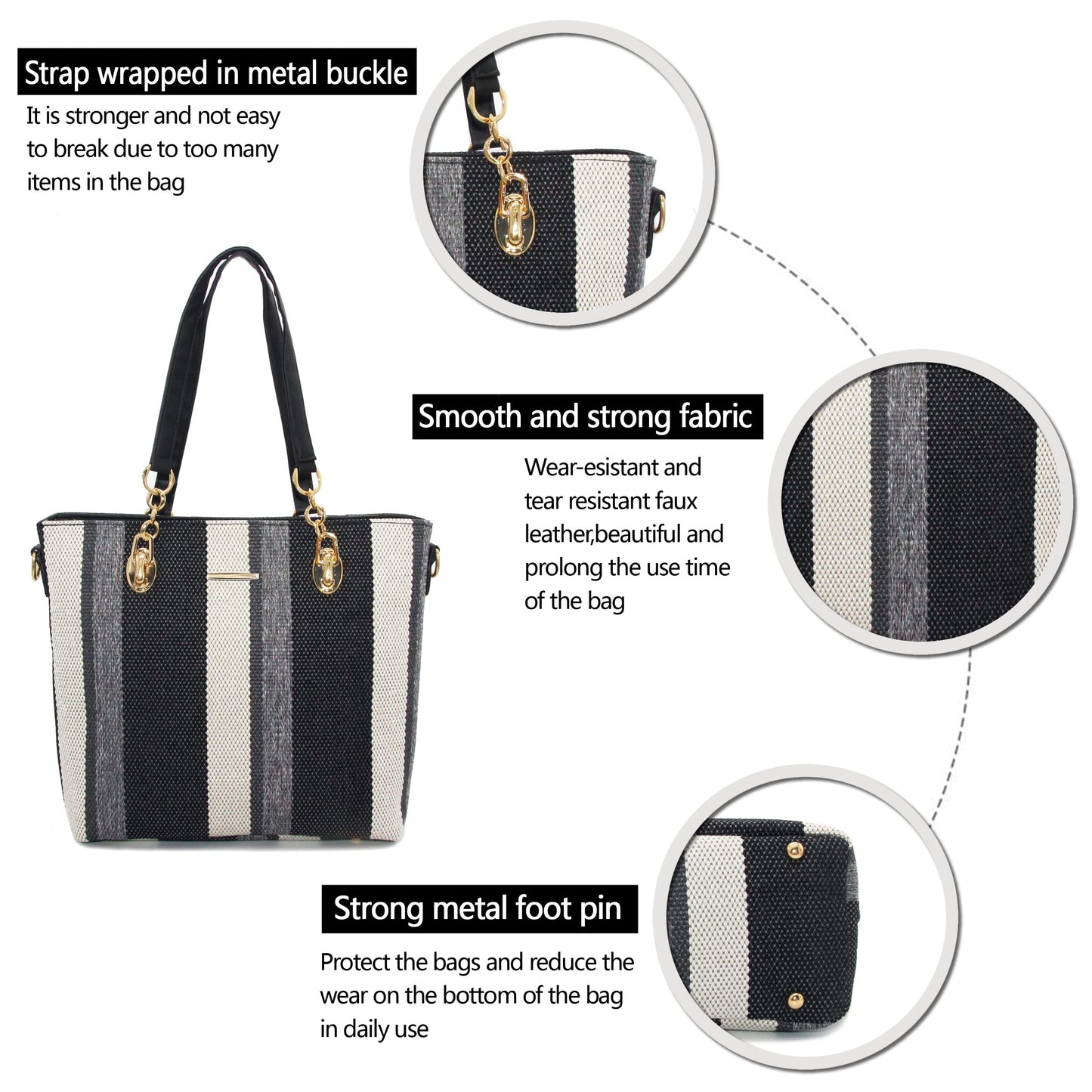 2E-youth Designer Purses and Handbags for Women Satchel Shoulder Bag Tote Top Handle Bag