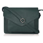 Leather Flapover Crossbody Handbag Purse for Women with Adjustable Strap & Overflap Snap Closure Tote/Bag