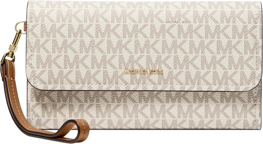 MICHAEL Michael Kors Jet Set Medium Flap Double Zip Wristlet