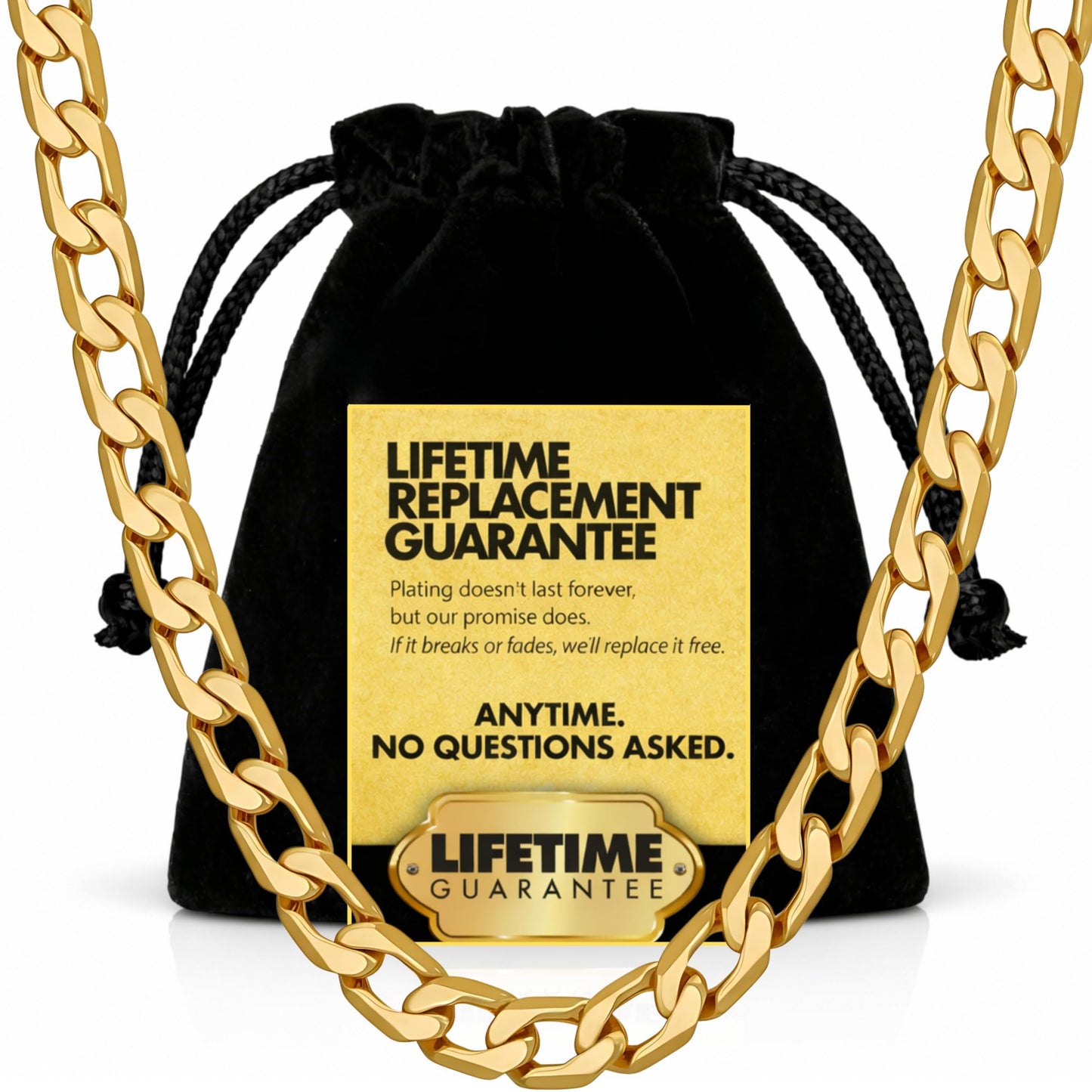 Premium Gold-Plated Stainless Steel Jewelry – Tarnish-Resistant & Waterproof From UNCLE LOL