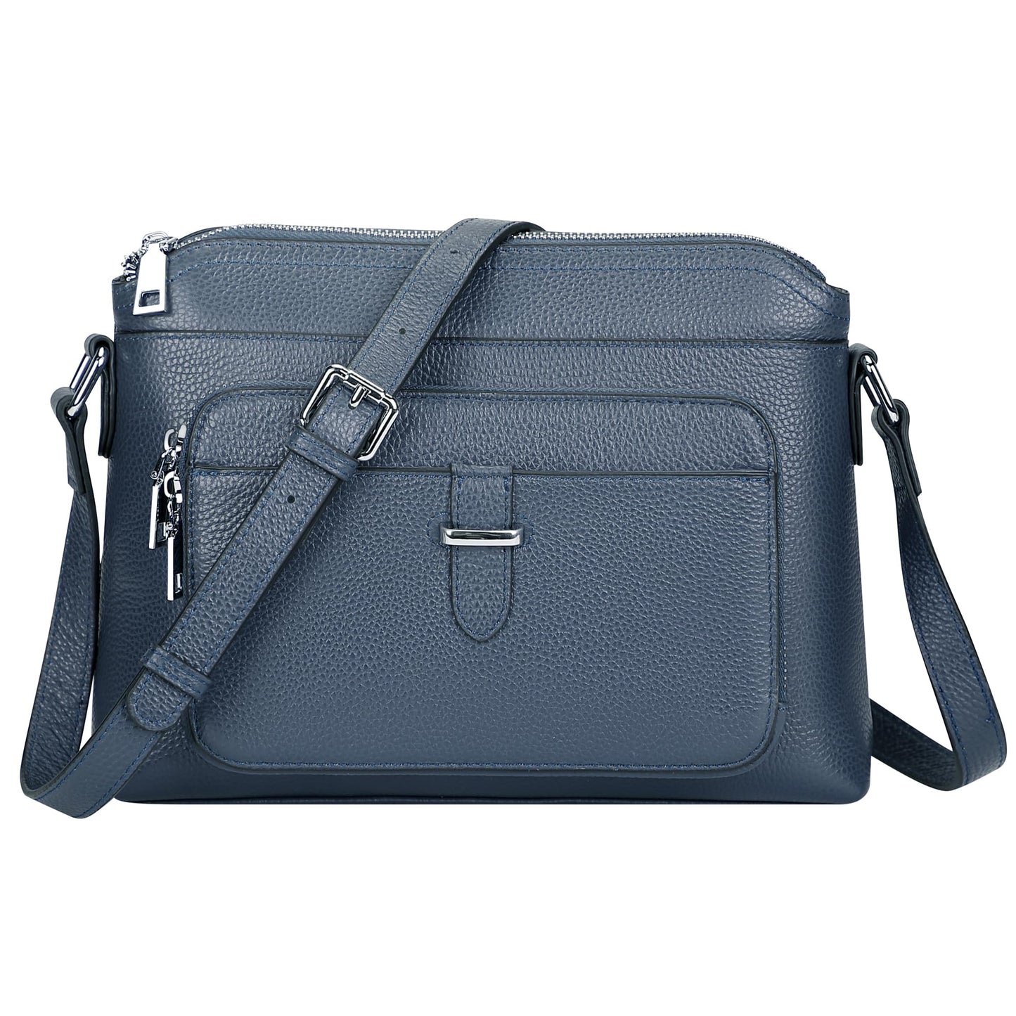 Over Earth Genuine Leather Crossbody Bags for Women Small Ladies Handbags and Purses with Card Slots