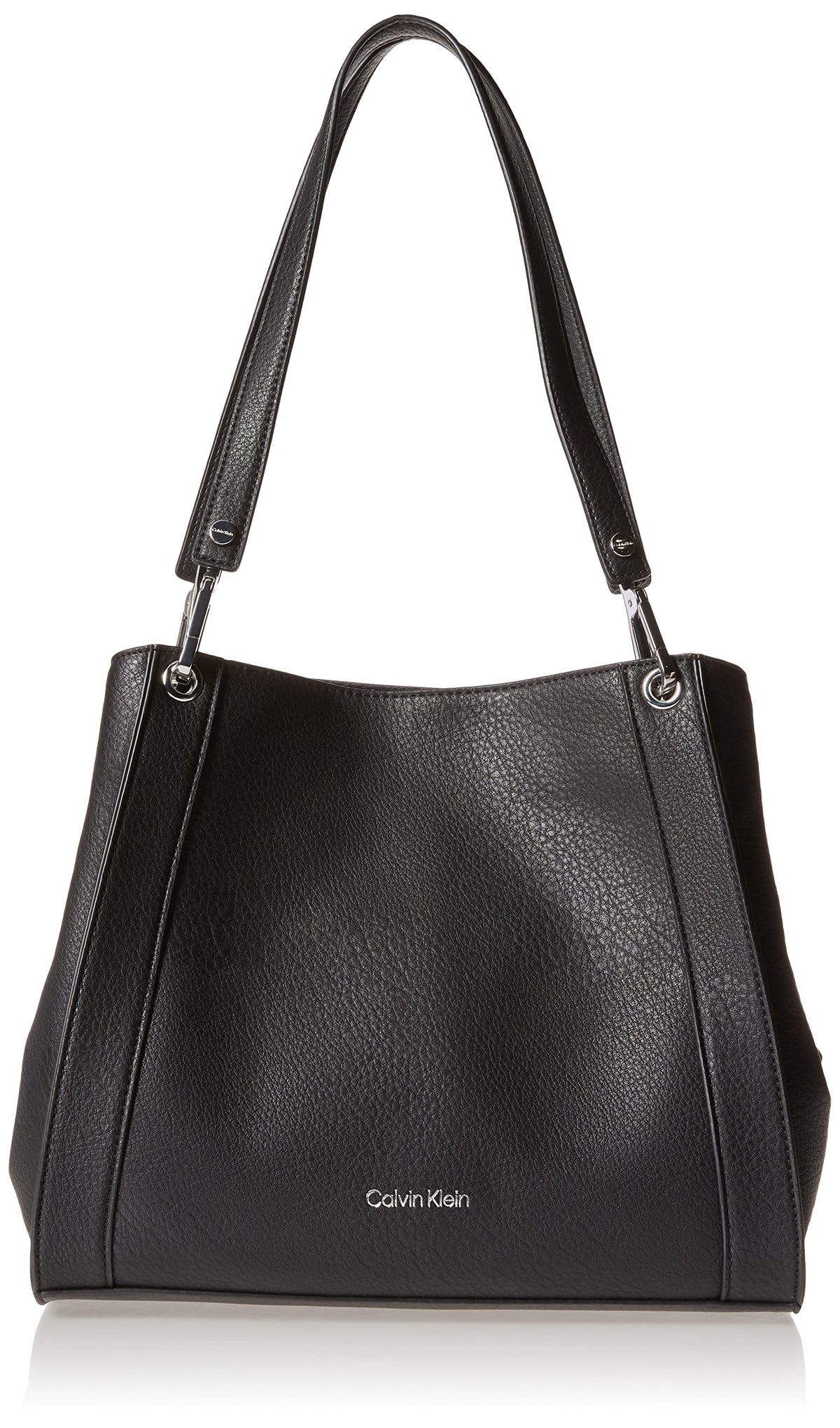 Calvin Klein Reyna Triple Compartment Shoulder Bag, Caramel Mix, One SizeCalvin Klein Reyna Triple Compartment Shoulder Bag, Caramel Mix, One Size