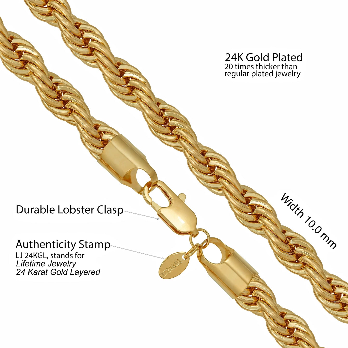Premium Gold-Plated Stainless Steel Jewelry – Tarnish-Resistant & Waterproof From UNCLE LOL