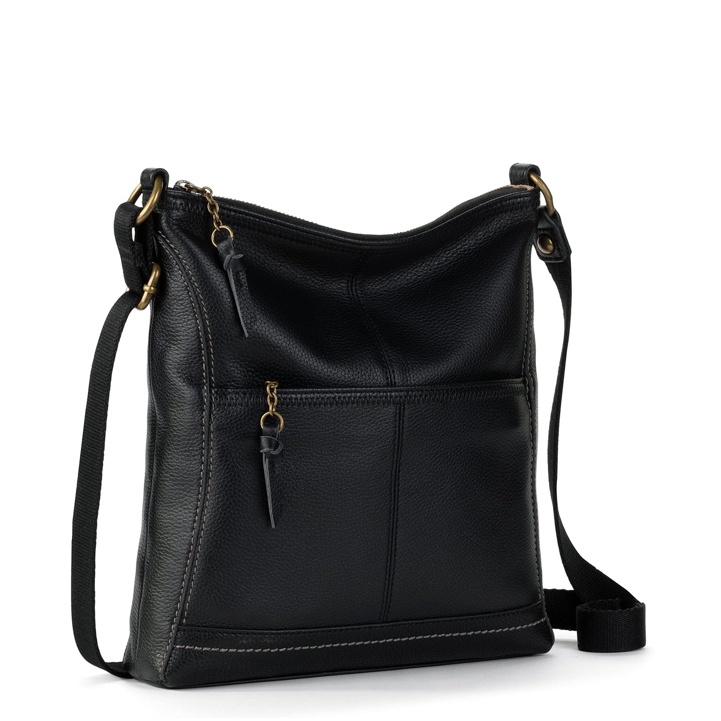 The Sak iris Leather Crossbody Purse - Women's Handbag for Everyday & Travel - Cross Body Bag With Zipper Closure