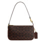 Coach Women's Natural Grain Leather Plaza Bag
