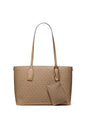 Michael Kors Women's Charlie Medium Tote With Zmall Zip Case