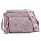 KITEVIUN Crossbody Bags for Women Trendy Leather Crossbody Purse Shoulder Handbags Butterfly Design