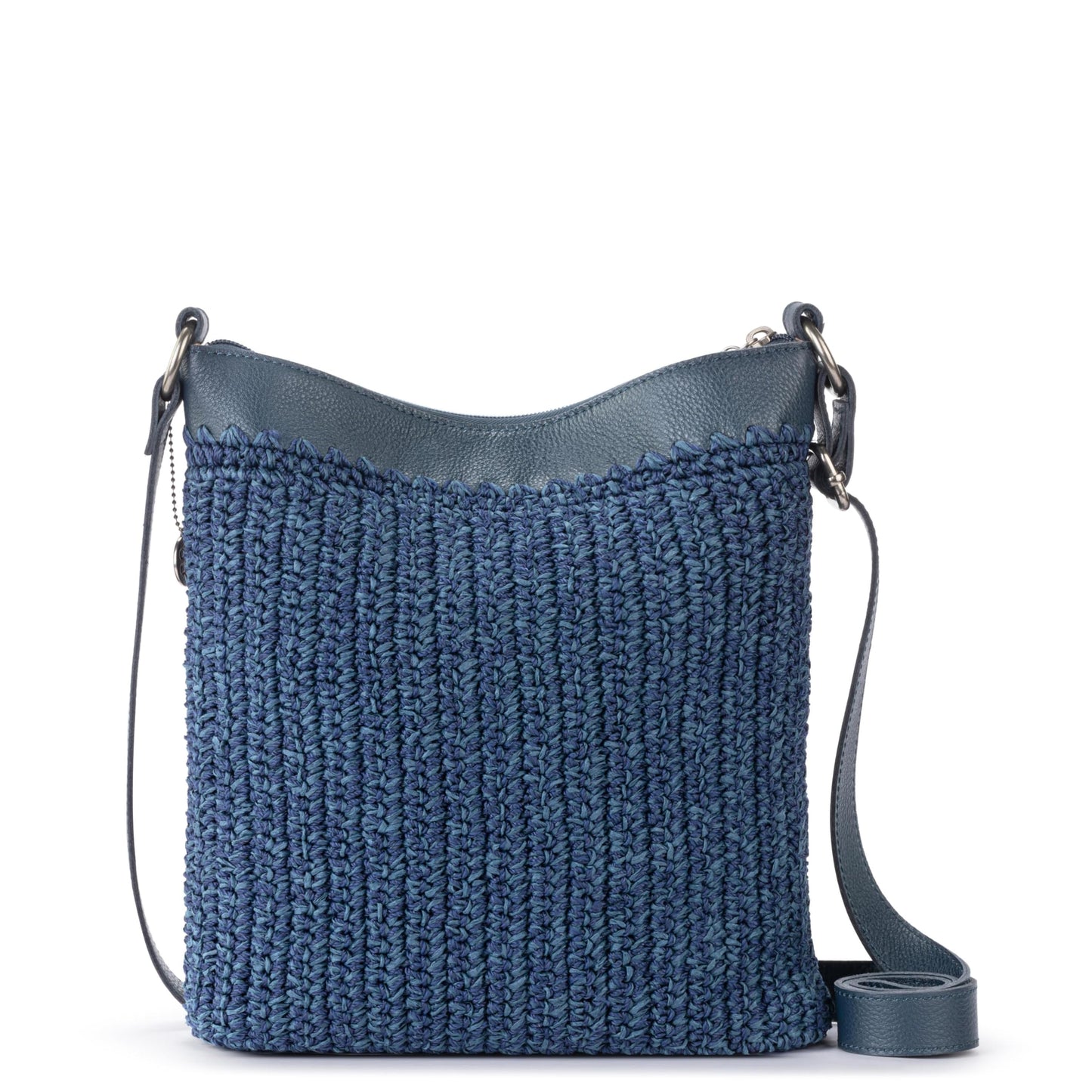 The Sak Lucia Crossbody Bag in Crochet, Convertible Purse with Adjustable Shoulder Strap