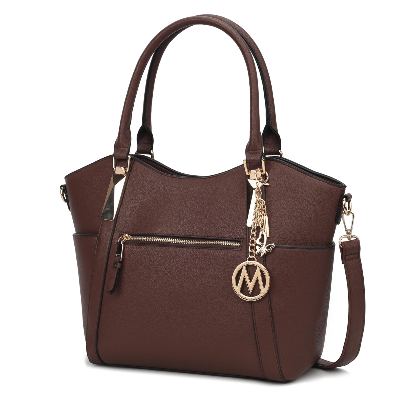 MKF Collection Tote Bag for Women Vegan Leather Shoulder Bag – Top-Handle Purse, Ladies Handbag by Mia K