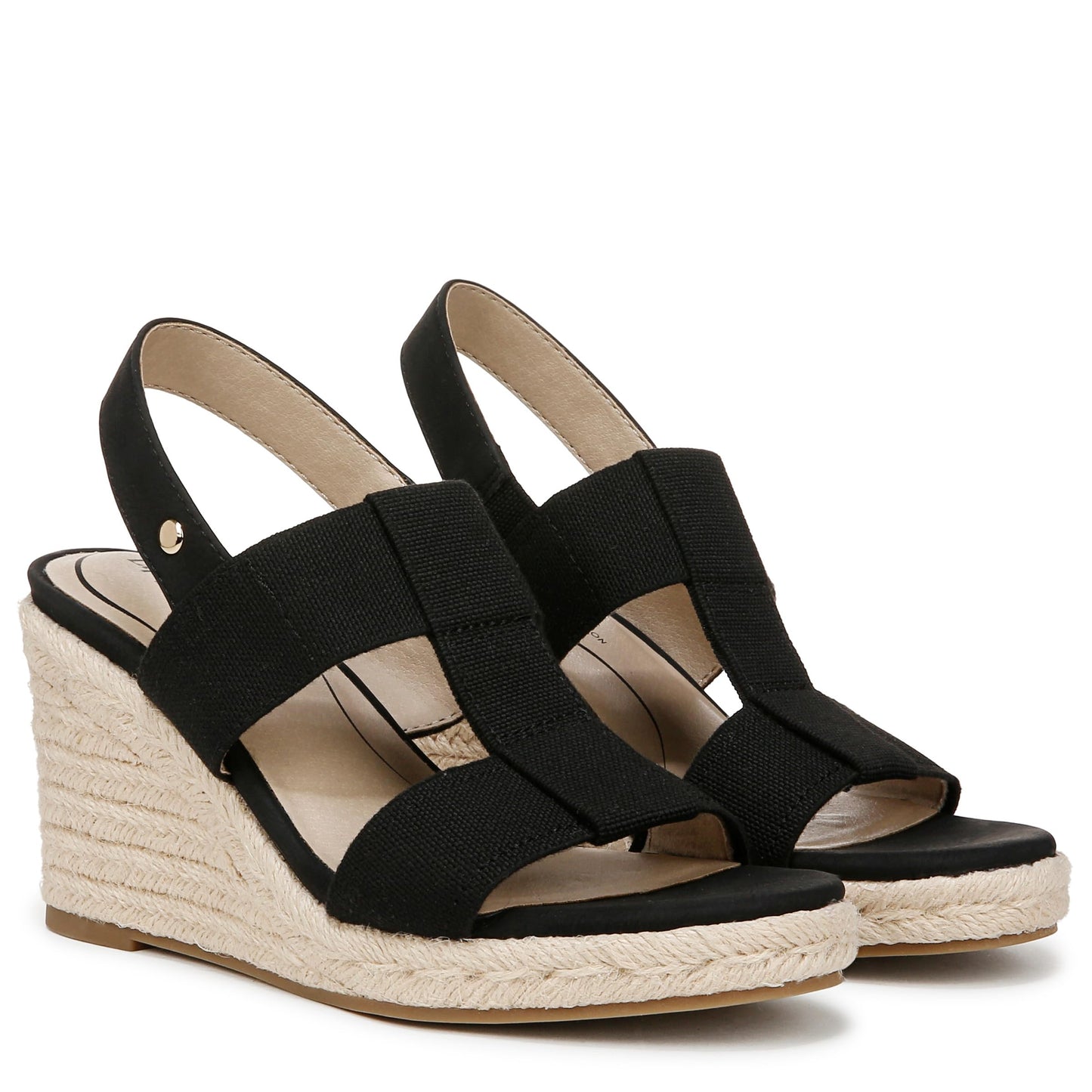 LifeStride LifeStride Womens Tallulah Espadrille Wedge Sandal Platino Gold 7 MLifeStride Womens Tallulah Espadrille Wedge Sandal Platino Gold 7 M open box