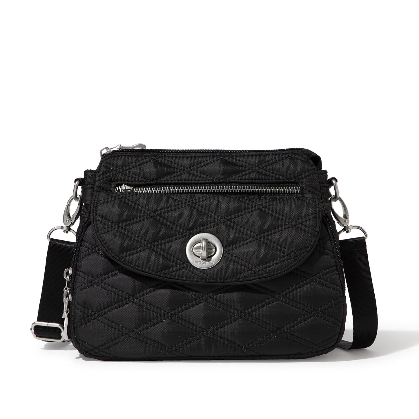 Baggallini Calais Crossbody Bags for Women 10x7 Lightweight Water-Resistant Travel Purse, RFID & Interior Organization