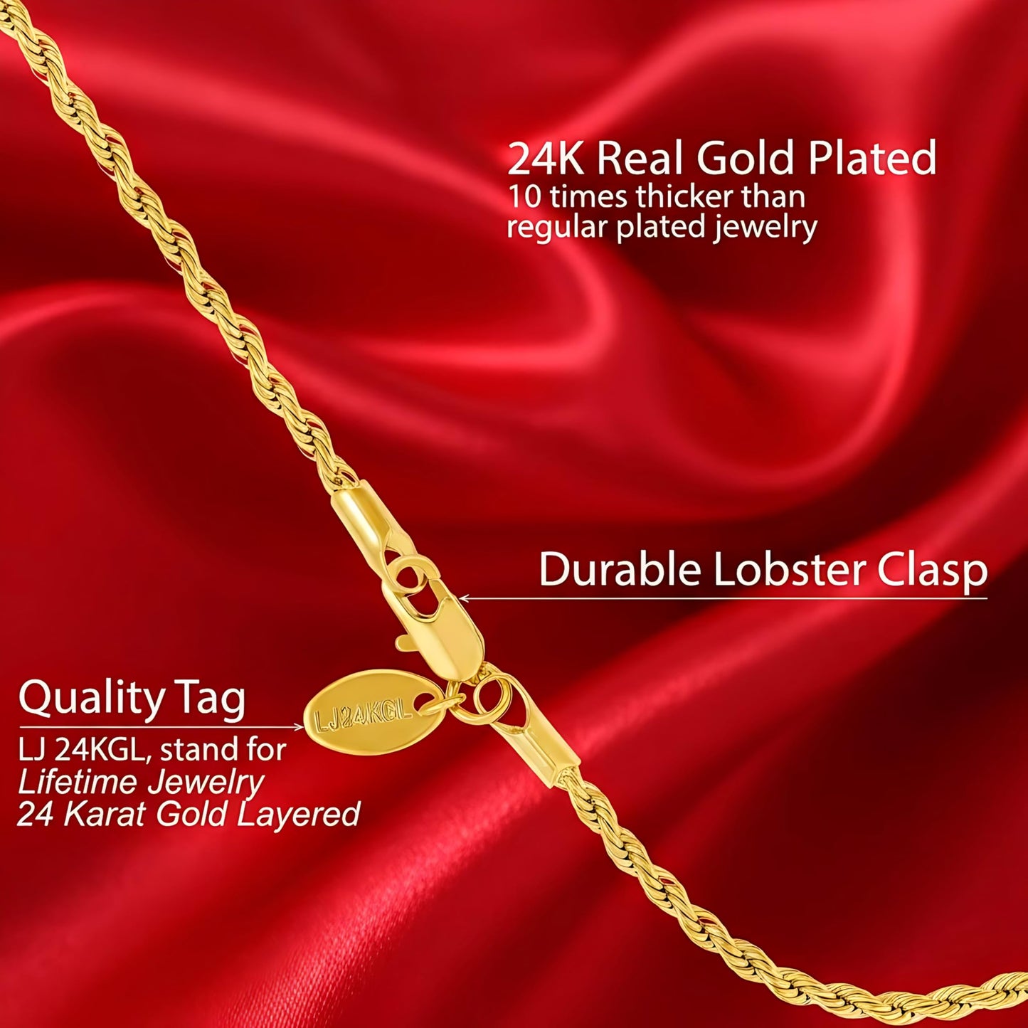 Premium Gold-Plated Stainless Steel Jewelry – Tarnish-Resistant & Waterproof From UNCLE LOL