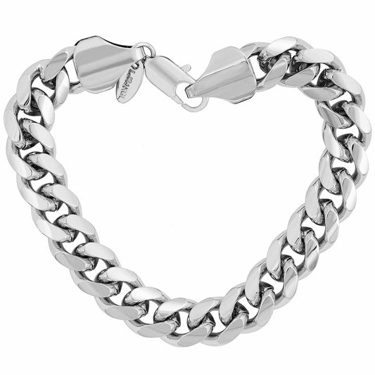 Premium 18K Gold-Plated Cuban Link Bracelet for Men & Women – Stainless Steel, Waterproof & Tarnish Resistant