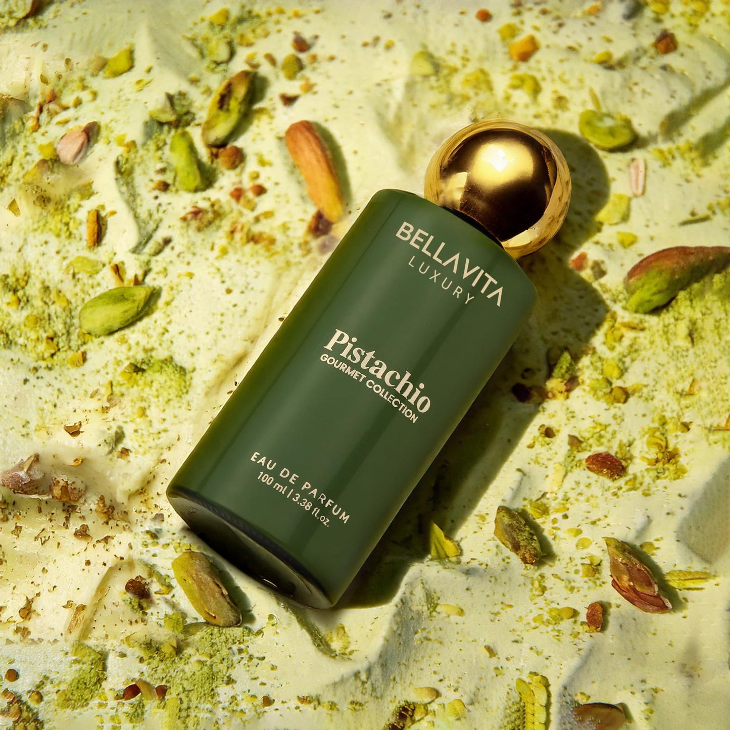 Bellavita Luxury Vanilla Eau de Parfum | 100 ml (3.4 fl.oz.) | Perfume for Men and Women | Gourmet, Coconut, Vanilla and White Musk Notes | Long Lasting Unisex Fragrance