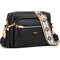 Checkered Crossbody Bag Anti Theft Spacious Bum Bags for Women Nylon Fanny Packs Lightweight Purse Wallet for Travel