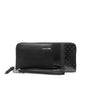 Calvin Klein Women's Key Item Saffiano Continental Zip Around Wallet With Wristlet Strap