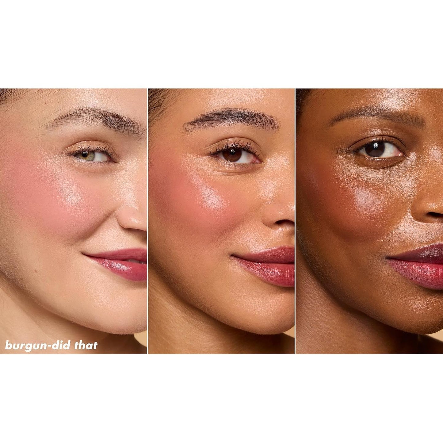 e.l.f. Sheer For It Blush Tint, Multi-Use, Long-Lasting Lip & Cheek Makeup, Creates A Natural Flush Finish, Vegan & Cruelty-Free, Plums Up