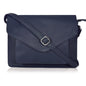 Leather Flapover Crossbody Handbag Purse for Women with Adjustable Strap & Overflap Snap Closure Tote/Bag
