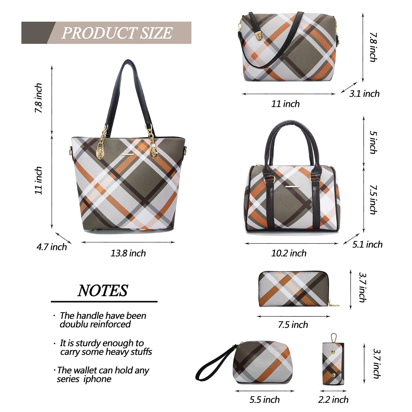 2E-youth Designer Purses and Handbags for Women Satchel Shoulder Bag Tote Top Handle Bag