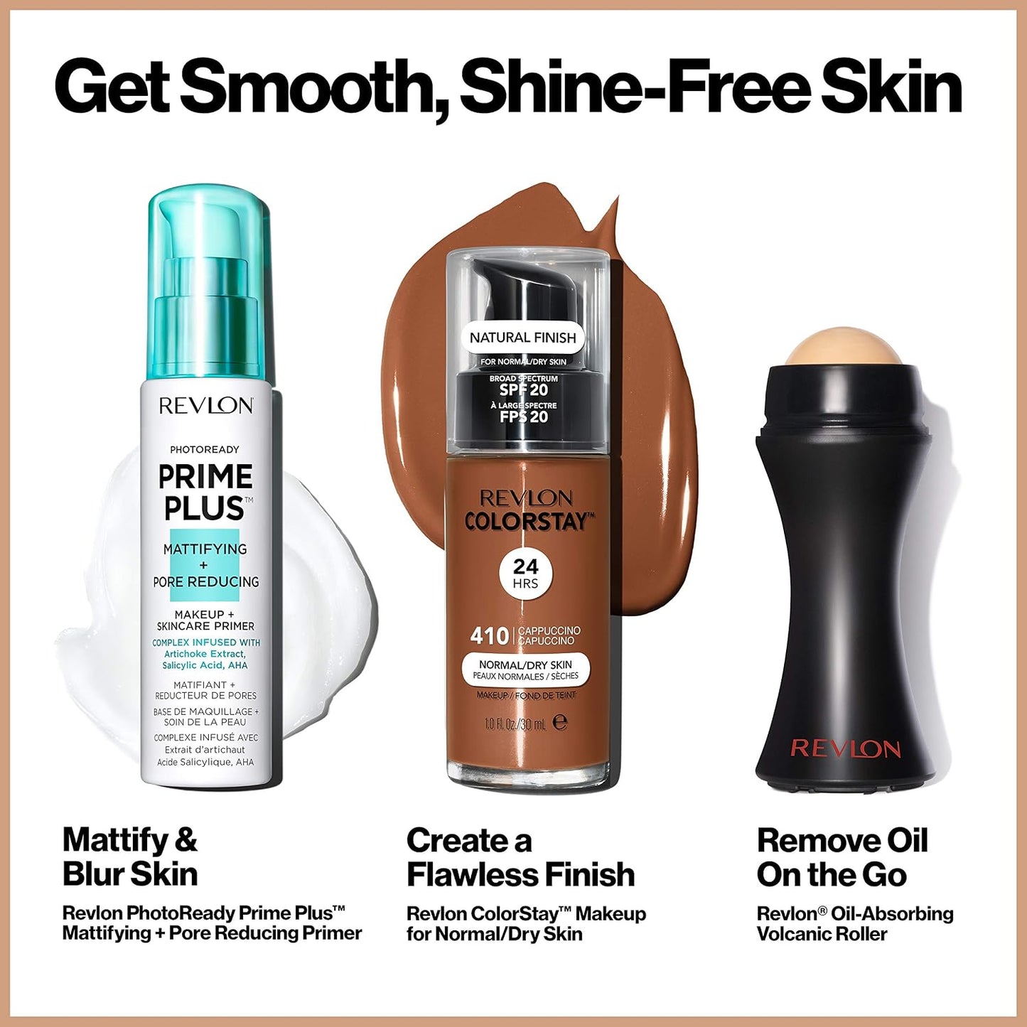 Revlon Liquid Foundation, ColorStay Face Makeup for Normal & Dry Skin, SPF 20, Longwear Medium-Full Coverage with Natural Finish, 240 Medium Beige, 1 Fl Oz