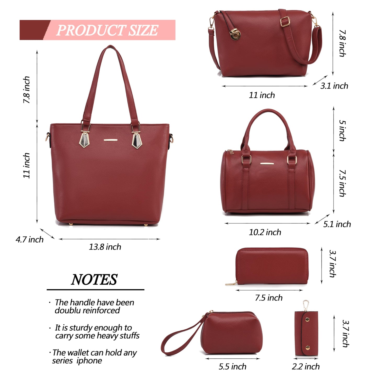 2E-youth Designer Purses and Handbags for Women Satchel Shoulder Bag Tote Top Handle Bag