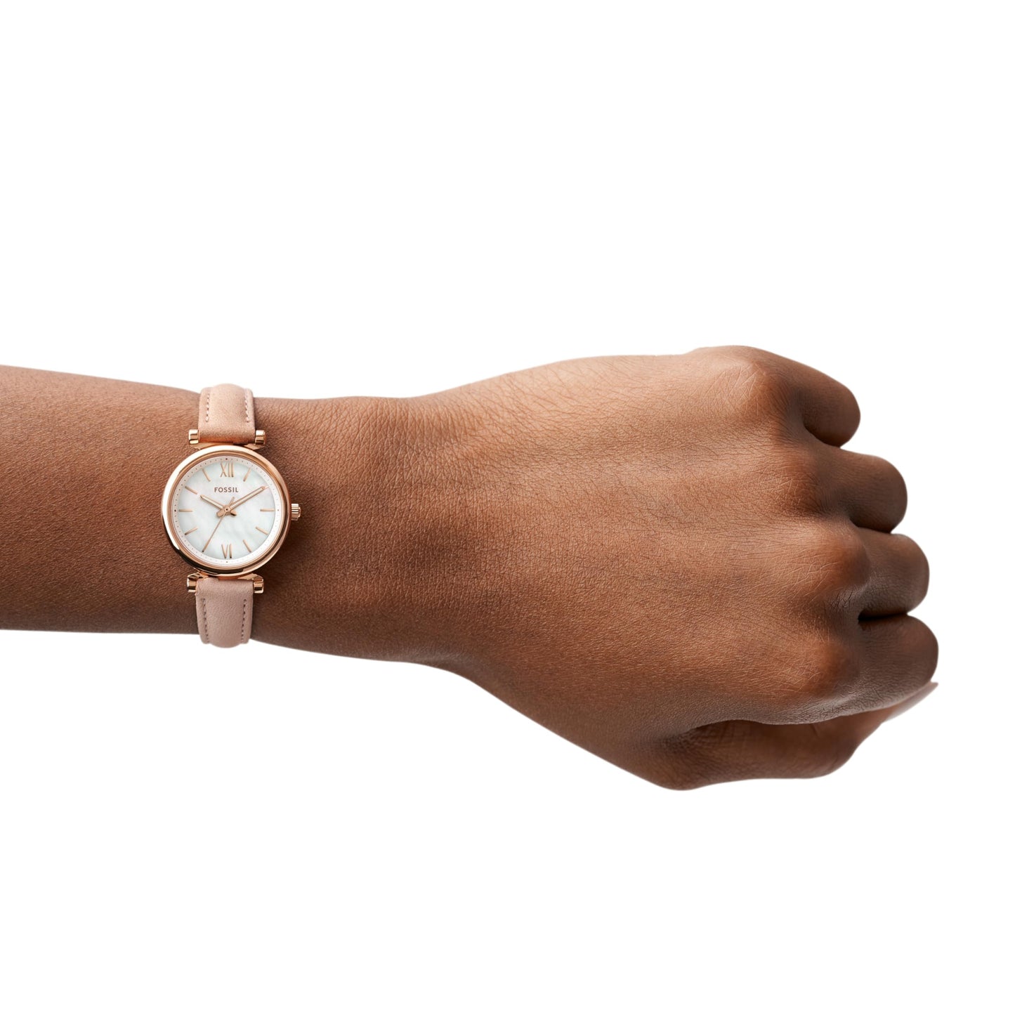 Fossil Women's Watch and Bracelet Set, Carlie Three-Hand Stainless Steel Watch for Women and Bracelet Set