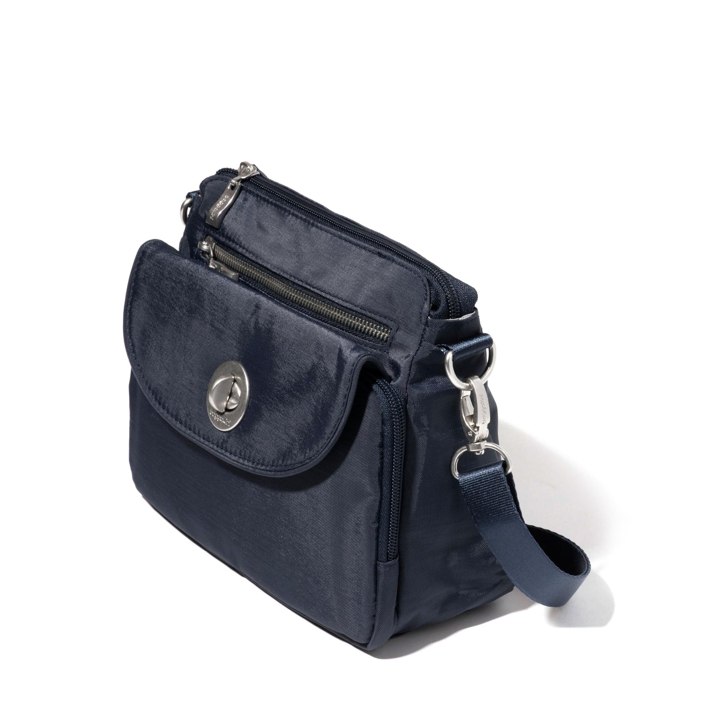 Baggallini Calais Crossbody Bags for Women 10x7 Lightweight Water-Resistant Travel Purse, RFID & Interior Organization