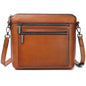 COOLCY Genuine Leather Crossbody Bags for Women Purses and Handbags for Ladies with Multiple Pockets Shoulder Satchel Bag