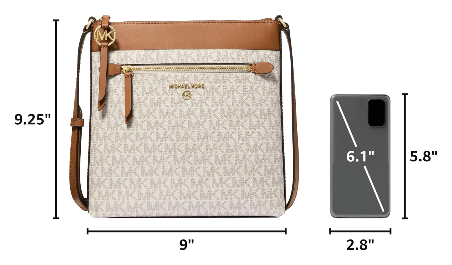 Michael Kors Jet Set Charm Small Flat Crossbody Bag