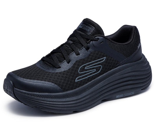 Skechers Women's Max Cushioning Endeavour Canova Sneaker, Black/White, 8Skechers Women's Max Cushioning E ndeavour Canova Sneaker, Black/White, 8