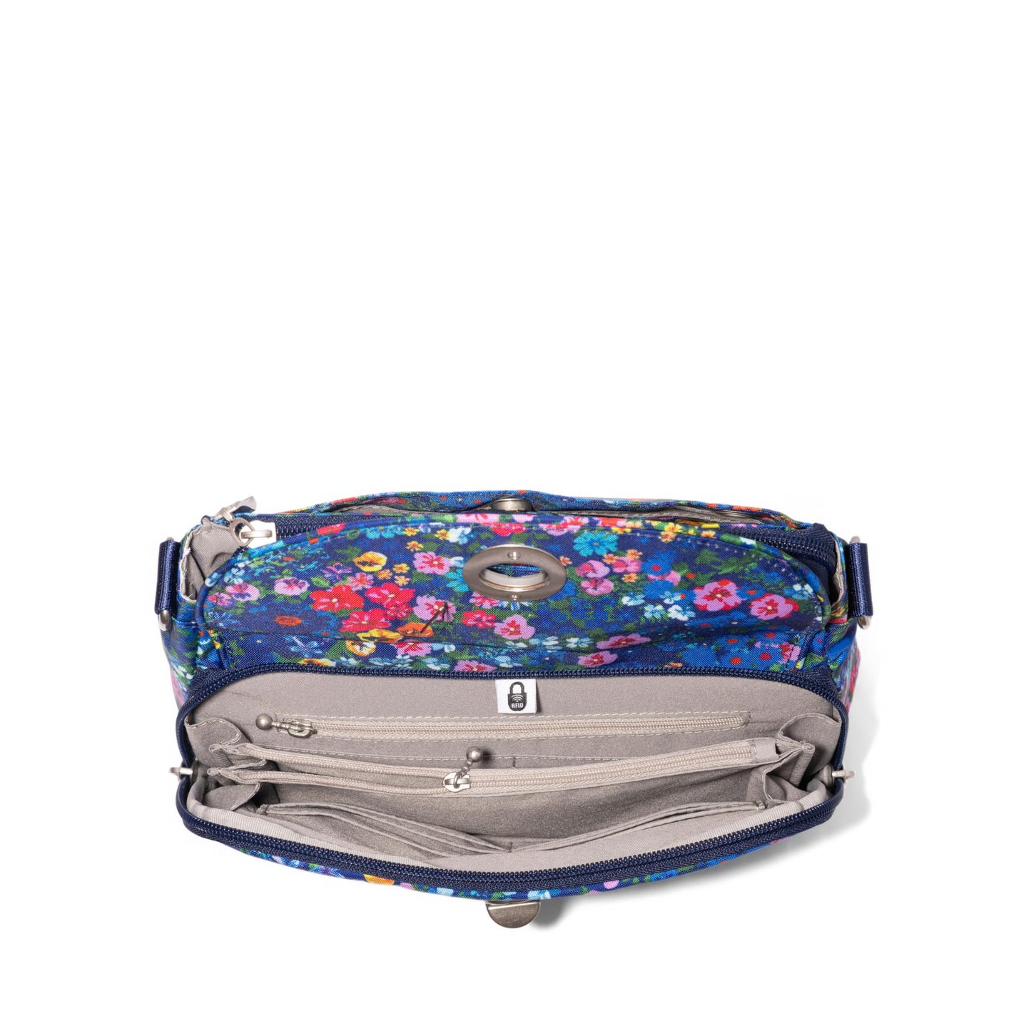 Baggallini Calais Crossbody Bags for Women 10x7 Lightweight Water-Resistant Travel Purse, RFID & Interior Organization