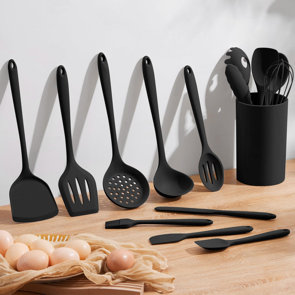 Homikit Silicone Cooking Utensils Set