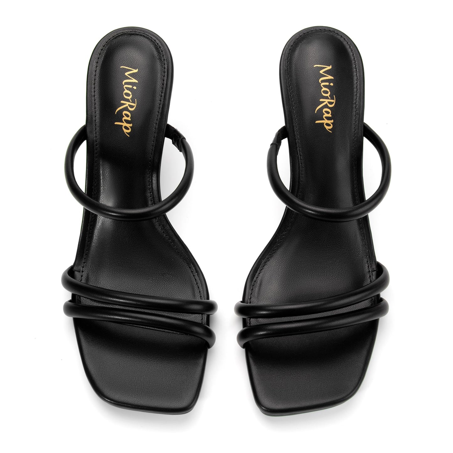 Heels for Women Square Open Toe Strappy Mules Women's Heeled Sandals Summer Dressy Comfort Sexy Shoes Weeding Party