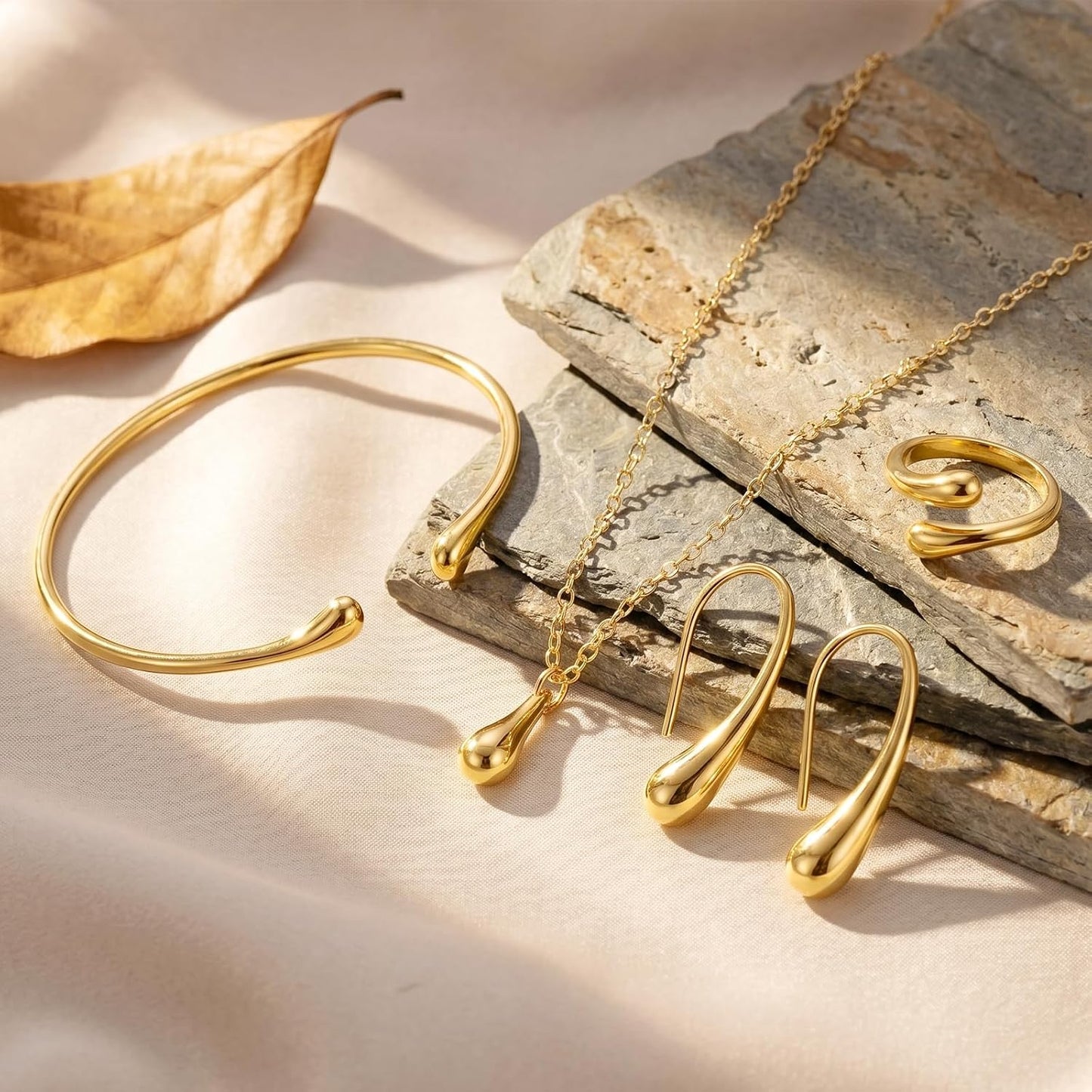Premium Gold-Plated Stainless Steel Jewelry – Tarnish-Resistant & Waterproof From Uncle LOL