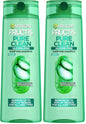 Garnier Fructis Pure Clean Purifying Shampoo, Silicone-Free, 12.5 Fl Oz, 1 Count (Packaging May Vary)