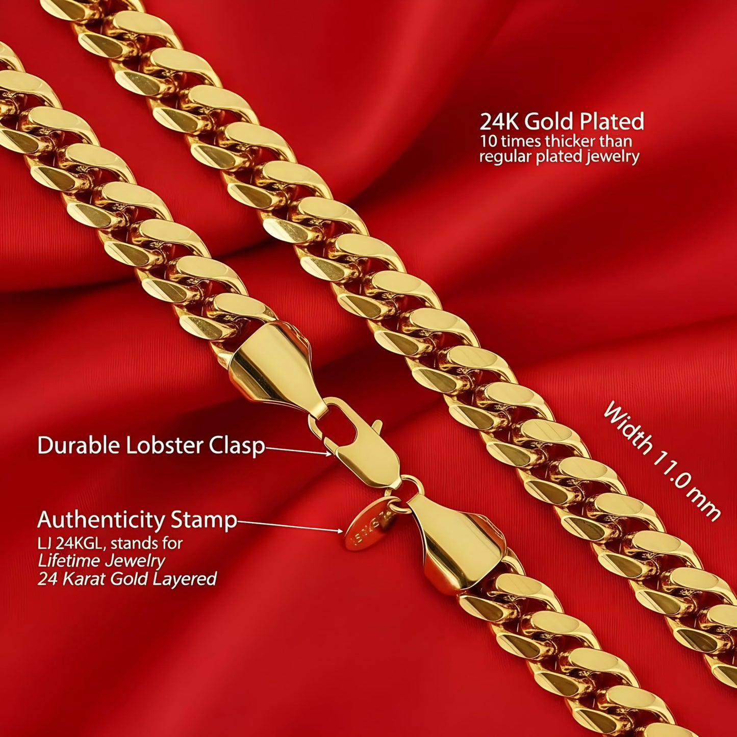 Premium Gold-Plated Stainless Steel Jewelry – Tarnish-Resistant & Waterproof From UNCLE LOL