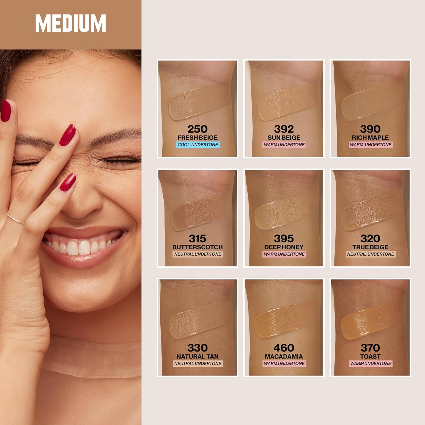 Revlon Liquid Foundation, ColorStay Face Makeup for Normal & Dry Skin, SPF 20, Longwear Medium-Full Coverage with Natural Finish, 240 Medium Beige, 1 Fl Oz