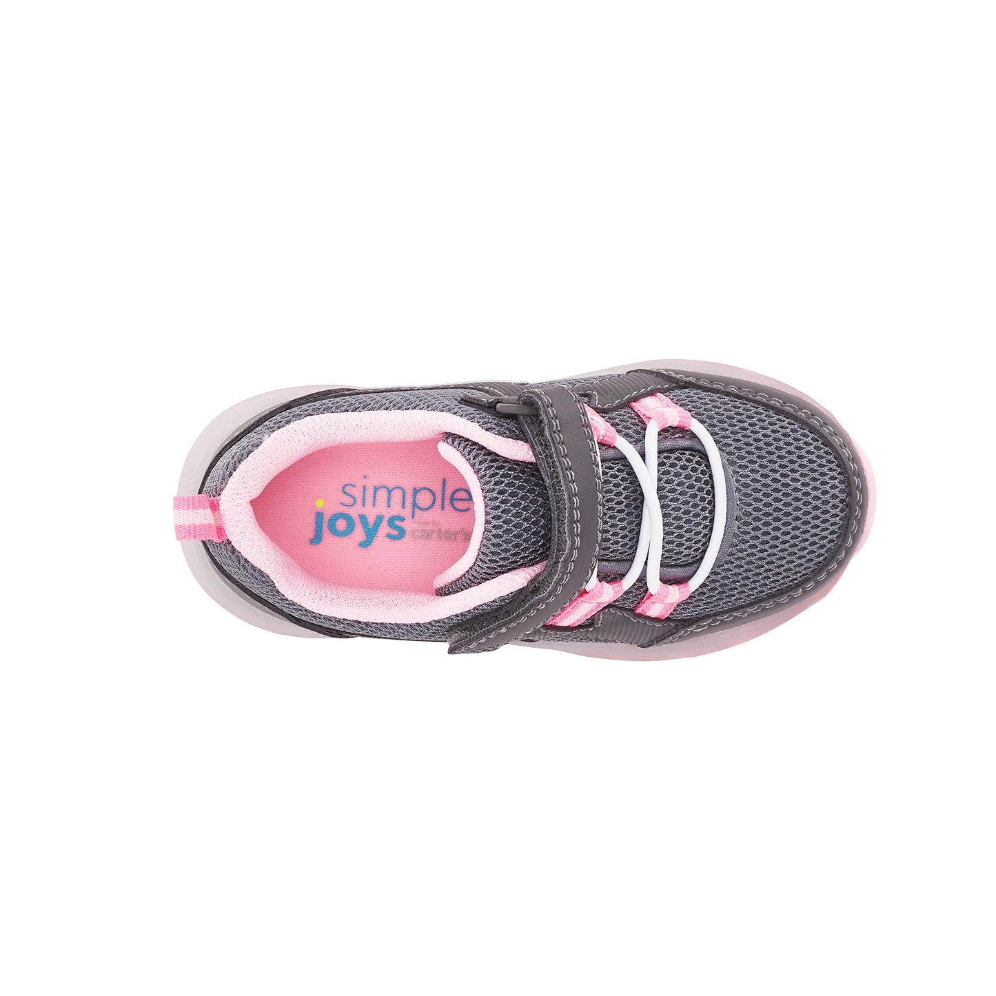 Simple Joys by Carter's Girls Anka Light-Up Sneaker, NavySimple Joys by Carter's Girls Anka Light-Up Sneaker, Navy 9 toddler