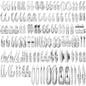 69-Piece Gold Jewelry Set for Women | Necklaces, Bracelets & Earrings