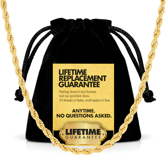 Premium Gold-Plated Stainless Steel Jewelry – Tarnish-Resistant & Waterproof From UNCLE LOL
