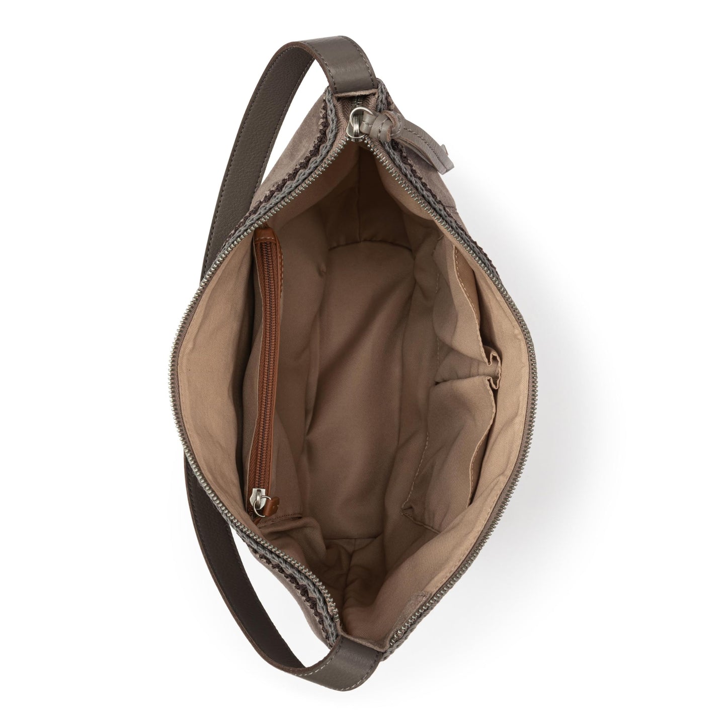 The Sak Sequoia Hobo Bag - Premium Large Leather Women's Handbag for Everyday & Travel - Durable Purse With Zipper Pocket