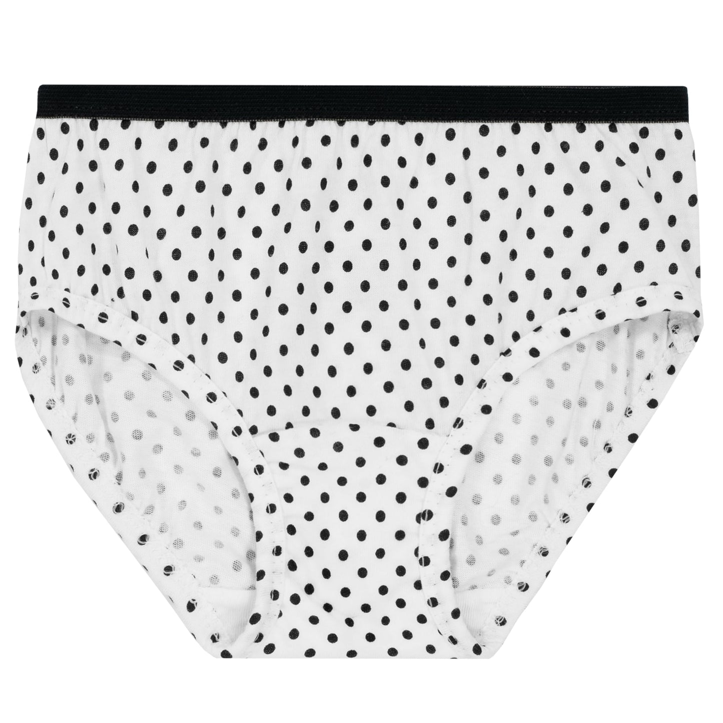 Fruit of the Loom Girls' Tag Free Cotton Brief Underwear Multipacks, Low Rise Brief-10 Pack-Purple/Blue/White, 4