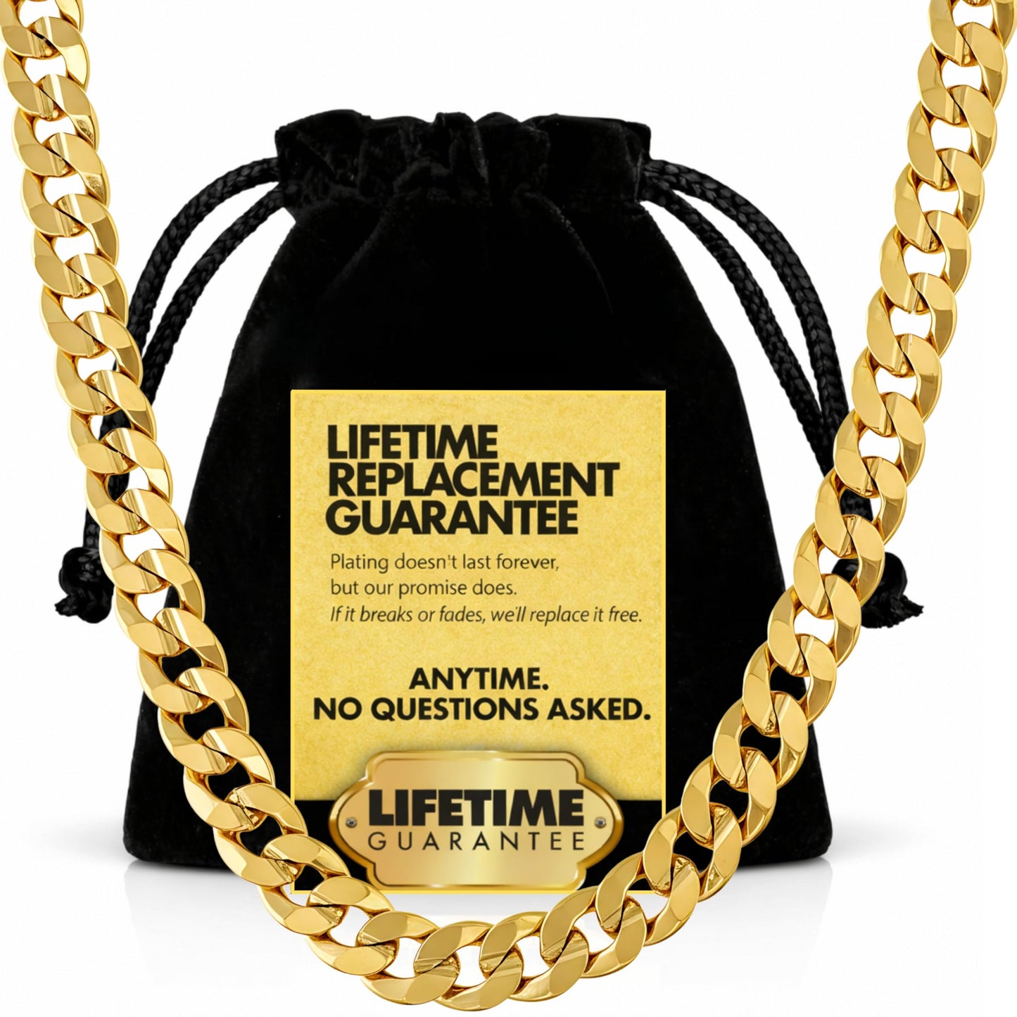Premium Gold-Plated Stainless Steel Jewelry – Tarnish-Resistant & Waterproof From UNCLE LOL