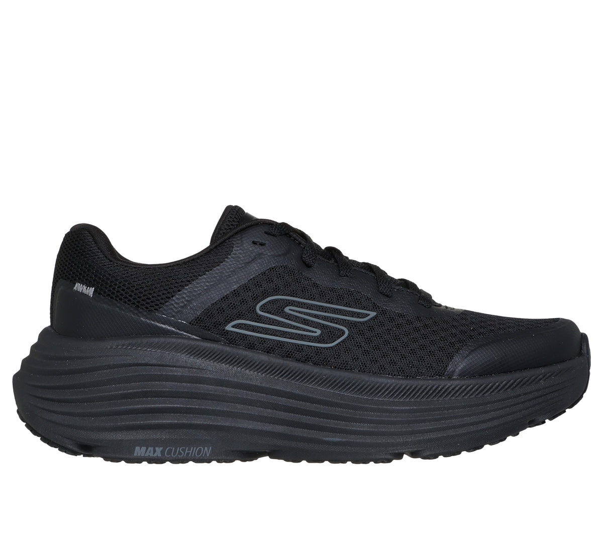 Skechers Women's Max Cushioning Endeavour Canova Sneaker, Black/White, 8Skechers Women's Max Cushioning E ndeavour Canova Sneaker, Black/White, 8
