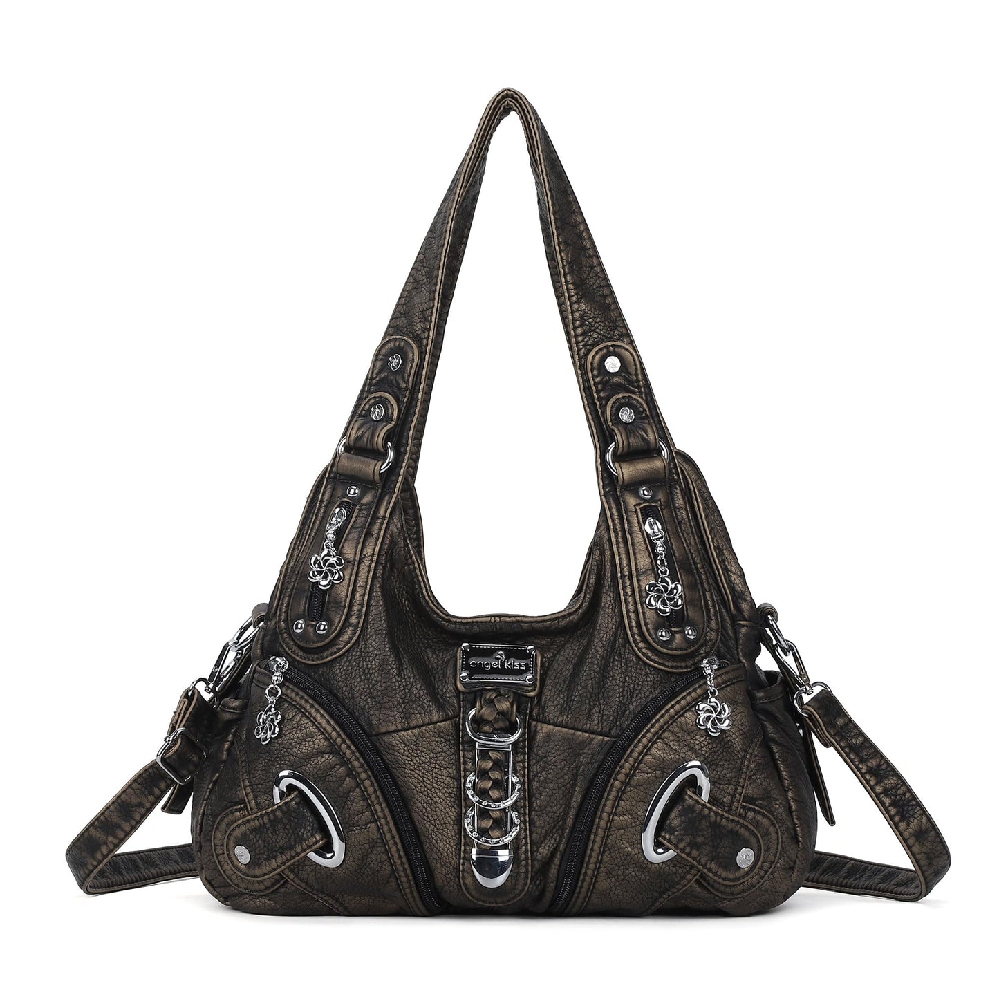 Angelkiss Hobo Purses and handbags for Women Satchel Handbag Women Purses Large Daily Shoulder Bags